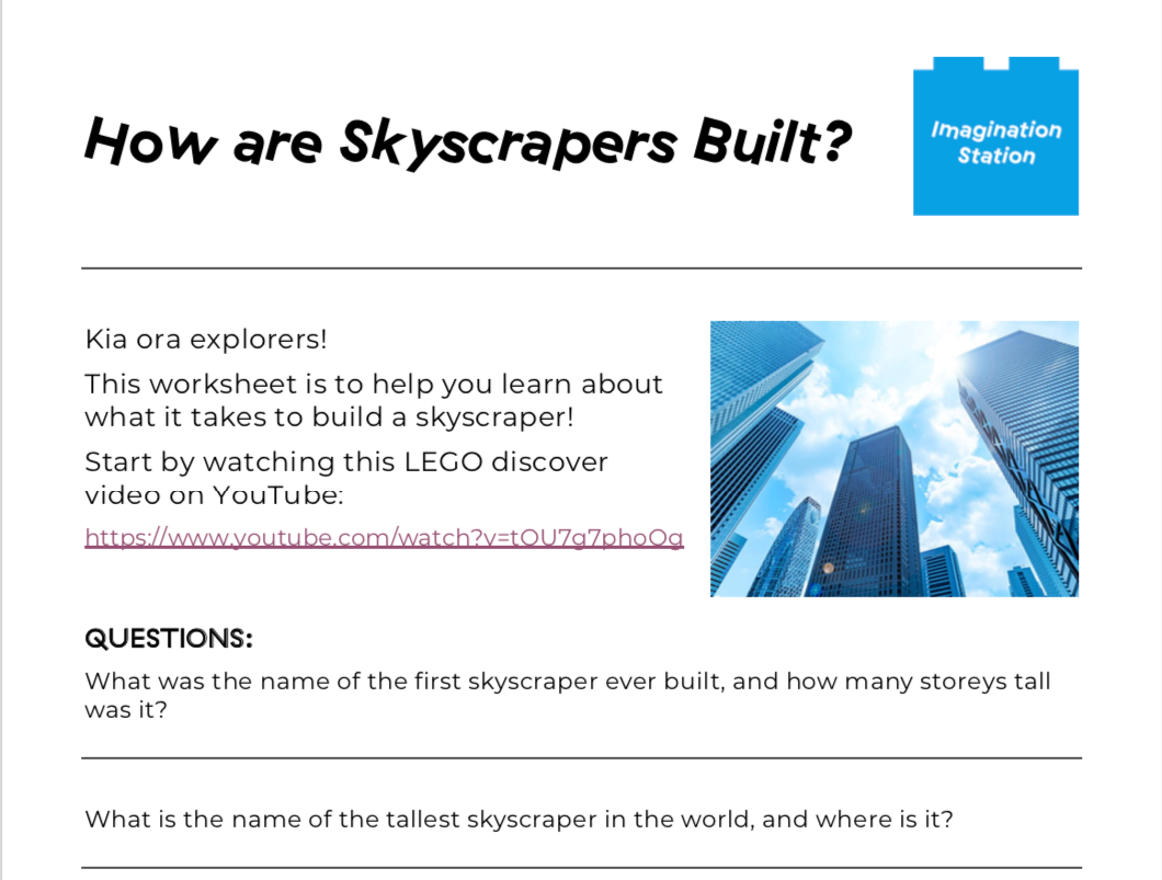 How are Skyscrapers Built? at Imagination Station